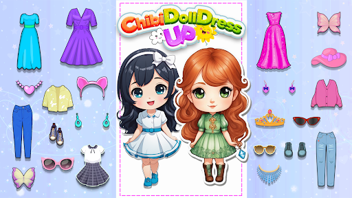 Screenshot Chibi Dolls Makeover DIY Games