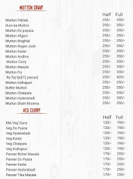 The Big Re Taj Restaurant menu 2