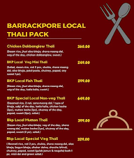 Barrackpore Local Meals menu 3