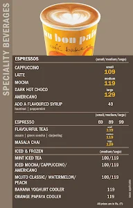 Au Bon Pain menu 8