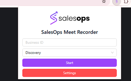 Sales ops meet recorder