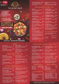 The Secret Rasoi menu 1