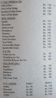 Cafe Adoniya menu 3