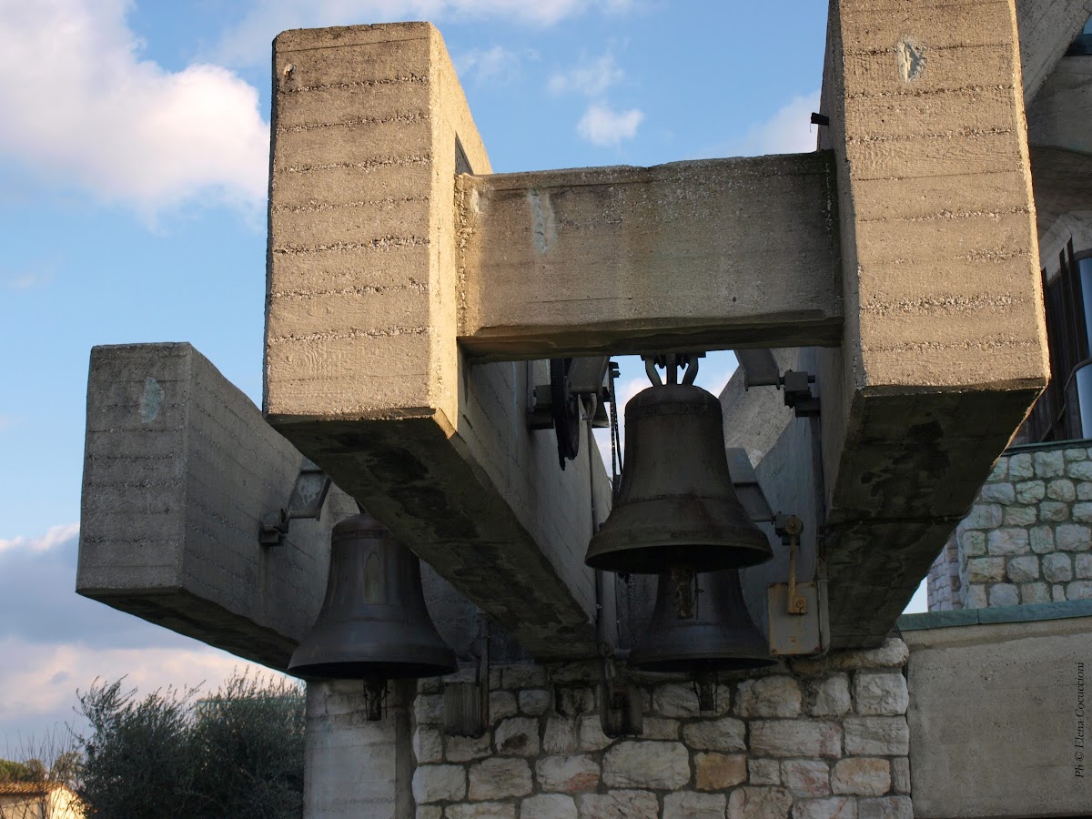 Giovanni Michelucci,  Chiesa dell'Autostrada del Sole (campanile), Firenze