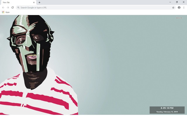 MF DOOM New Tab & Wallpapers Collection