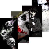 Scary Wallpapers Horror Skull, Joker, Anonymous