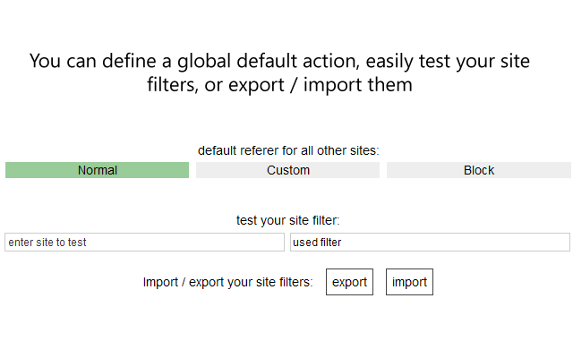 Referer Control Preview image 6