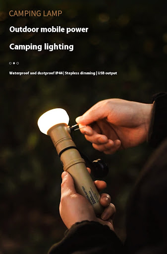 Title 1, Wild Camping Atmosphere Charging Outdoor Lighti...