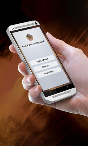 免費下載個人化APP|フラクタルピンク GO Keyboard app開箱文|APP開箱王