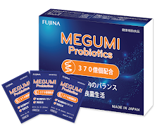 Men vi sinh Megumi Nhật Bản FUJINA 15 gói/hộp HSD 9.2026