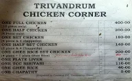 Trivandrum Chicken Corner menu 1