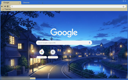 Quiet Town at Blue Hour screenshot 1