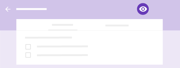 Visualização do formulário