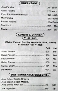 Darshan Dhaba menu 6