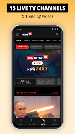 Screenshot News18- Latest & Live News App