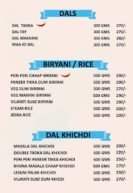 Meal Memories menu 2