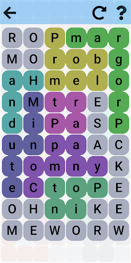 Find words. Endless fill words. Word search puzzle screenshots 1