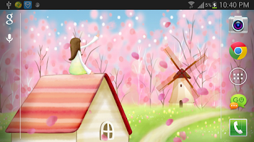 Sakura Live Wallpaper Screenshot
