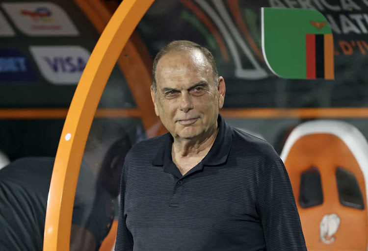 Zambia coach Avram Grant