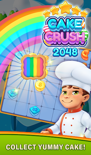 Cake Crush: Merge 2048 Puzzle Match Sugar Friends