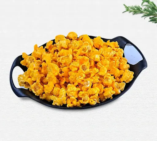 Cheesy Sriracha Popcorn