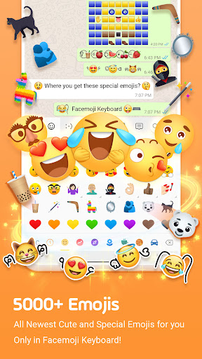 Facemoji AI Emoji Keyboard screenshot #2