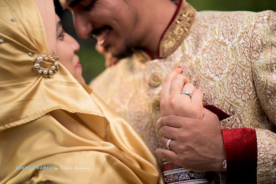 Wedding photographer Sarath Santhan (evokeframes). Photo of 5 April 2019