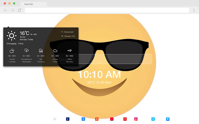 Emojis pop emoticons HD New Tabs Themes