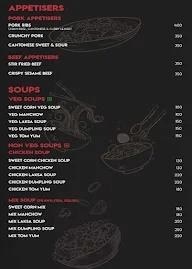 The Southern Wok menu 1