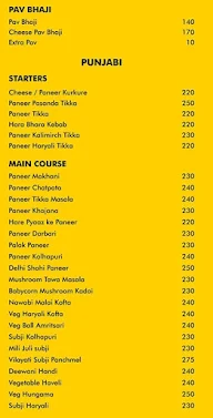 Mumbai Magic menu 1