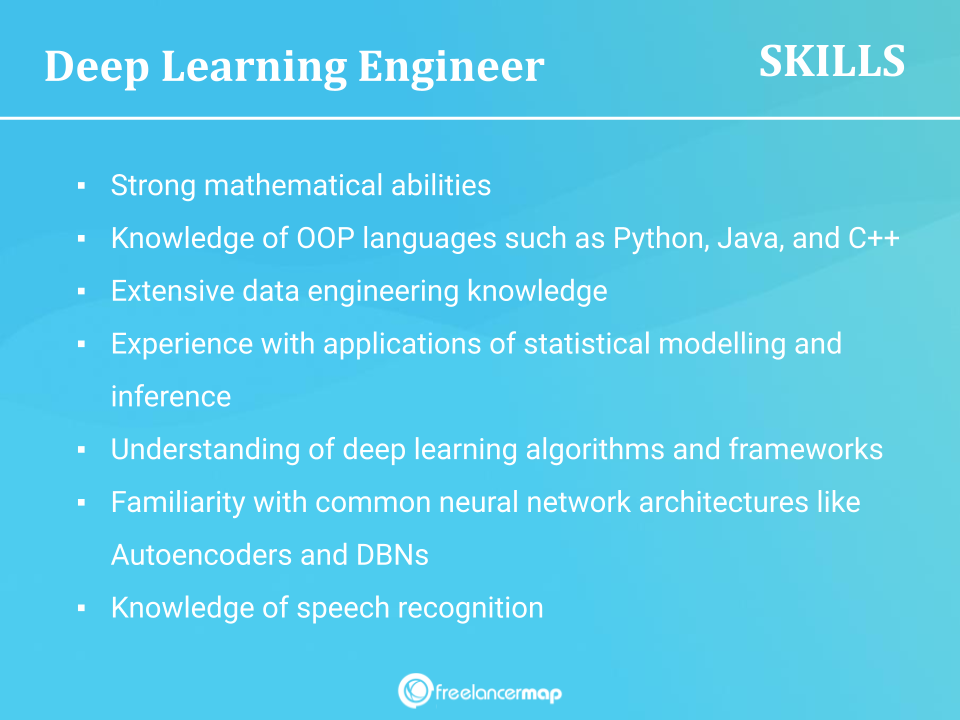 Skills Of A Deep Learning Engineer