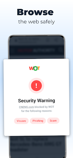 Screenshot WOT Mobile Security Protection