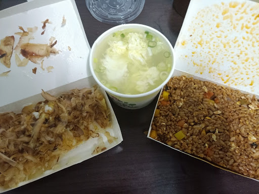 地獄炒飯+天使蛋煎燒+蛤蜊蛋花湯
絕配！！