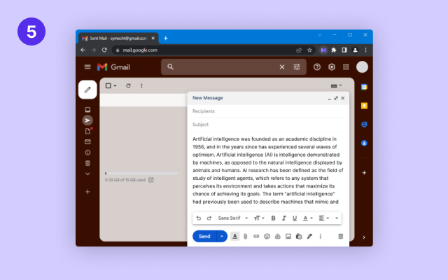 Writeme - AI powered writing assistant Preview image 7