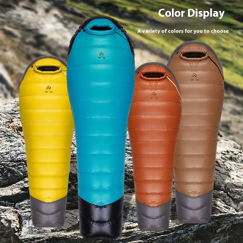 Stunning Cicada Mummy Down Sleeping Bag for comfortable nights under the stars. Lightweight and warm for hiking and outd