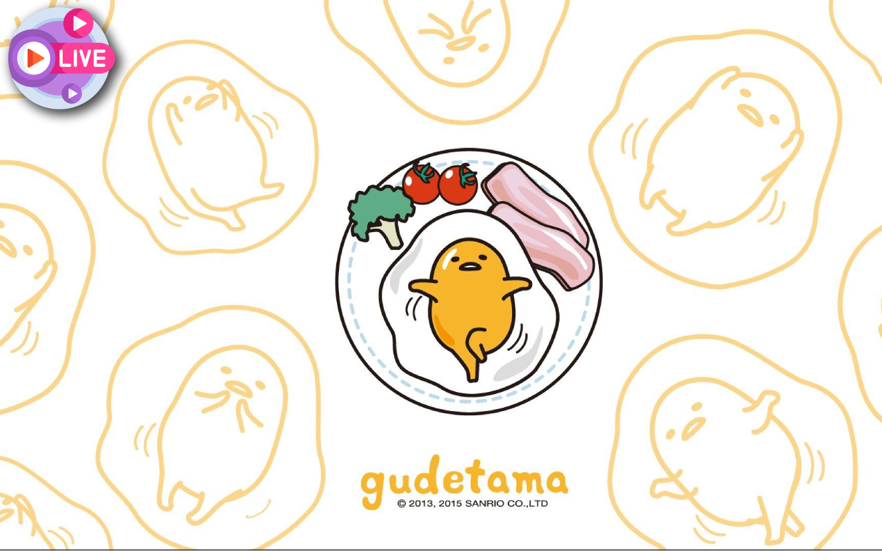 Gudetama Live Wallpaper Chrome Extension Image 5