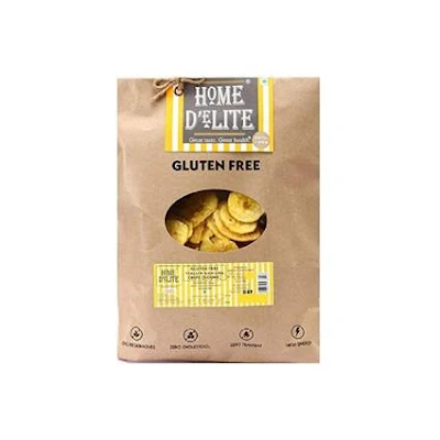 Home D'Elite Home Delite Rst Yellow Banana Chips - 110 gm