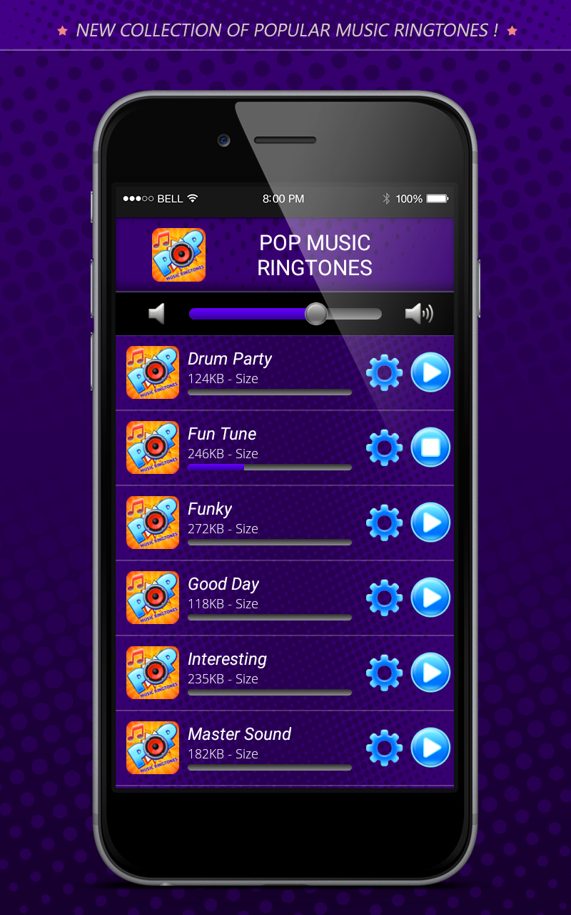 Pop Music Ringtones Screen 2