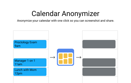 Calendar Anonymizer Preview image 0