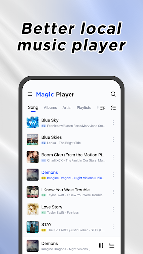 Screenshot Magic Music Player