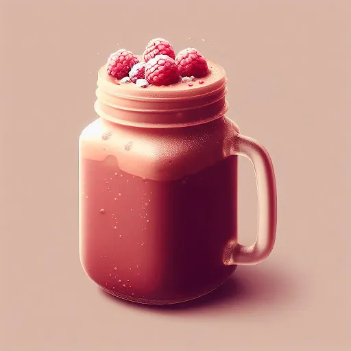 Raspberry Hot Chocolate [450 Ml, 1 Mason Jar]