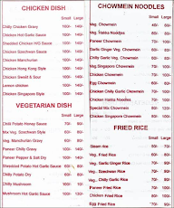 Shivani Momos Point menu 1