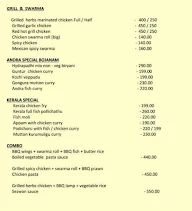 Hotel Grand Karaikudi menu 2