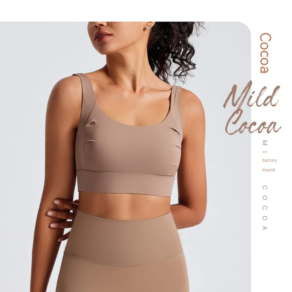 BR Roupa Íntima Esportiva Feminina Uma Peça, Bojo Fixo, Fivela e Costas Bonitas, Conforto e Sustentação