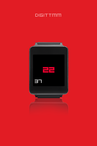 DIGITTMM - watchface to Wear