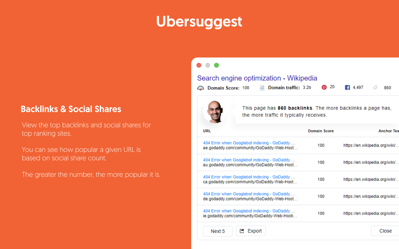 Ubersuggest - SEO and Keyword Discovery Preview image 8