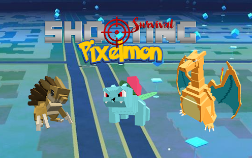 Shooting Pixelmon Survival 2.3 APK + Мод (Unlimited money) за Android