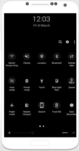 dark mode for apps and phone ui night mode