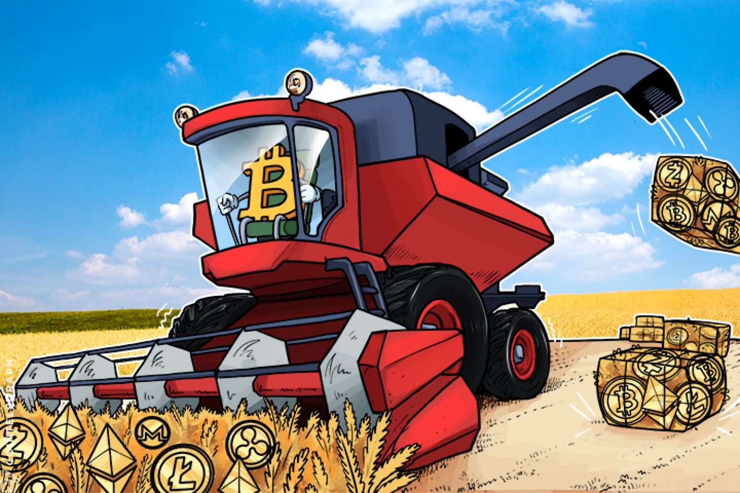 A combine sorting bitcoins