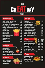 The Cheat Day Cafe menu 1